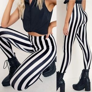 NWT BLACKMILK RINGLEADER MONO VELVET HW LEGGINGS